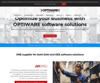 Apipro.com(Improve Profitability with a Flexible CMMS and EAM System) Screenshot