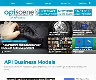 Apiscene.io(Inspiring the community) Screenshot