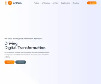 Apisetu.gov.in(API Setu) Screenshot