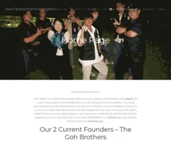 API.sg(Asia Paranormal Investigators) Screenshot