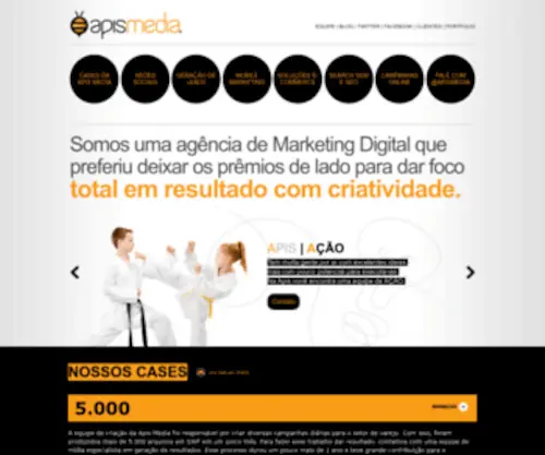 Apismedia.com.br(Agência de Marketing Digital) Screenshot