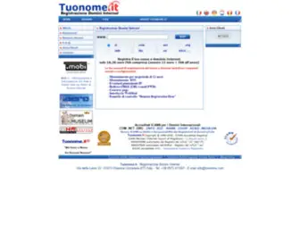 Apisrs.com(Registrazione Domini Internet by Tuonome) Screenshot