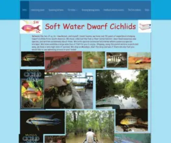 Apistodave.com(Cichlids) Screenshot