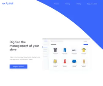 Apitail.com(Pilotez vos magasins avec simplicité) Screenshot