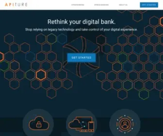 Apiture.com(Redefining Digital Banking) Screenshot