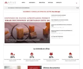 Apive.org(Impulsamos el acceso a vivienda en Ecuador) Screenshot