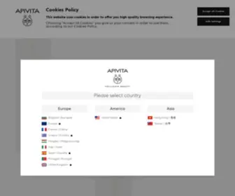 Apivita.gr(APIVITA’s intricate philosophy entails three inspirations) Screenshot