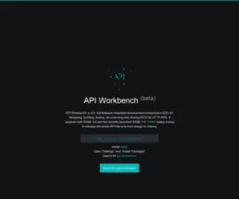 Apiworkbench.com(API Workbench) Screenshot