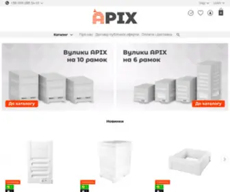 Apix.ua(вулики і комплектуючі для ефективного ведення бджільництва) Screenshot