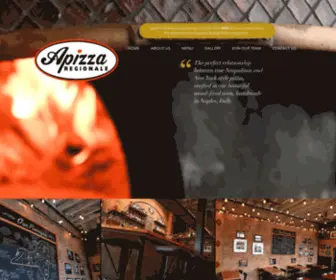 Apizzaregionale.com(Wood-fired pizza) Screenshot