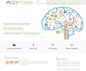 ApjTechsolutions.com(ApjTechsolutions) Screenshot