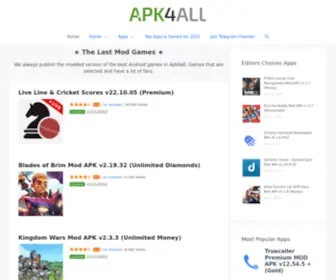 APK4All.io(Download MOD APK & Review 2023) Screenshot