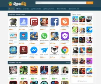 Apkhe.com(Download the most popular apps & games for Android devices) Screenshot