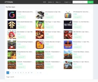 Apkhubs.com(Free Android Apks & Games Downloads) Screenshot
