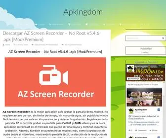 Apkingdom.es(Tu web de Juegos y Aplicaciones Android) Screenshot