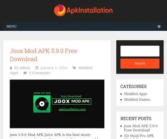 Apkinstallation.com(Download Android Apps Modded APK and Games Free) Screenshot