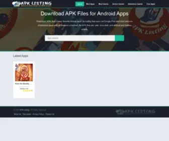 Apklisting.com(APK Listing) Screenshot