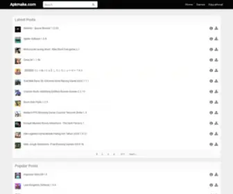 Apkmake.com(Apk Mod games for android) Screenshot
