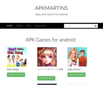 Apkmartins.com(Download Apps And Games for android) Screenshot