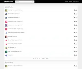Apkmeter.com(Apk Mod Games free Download on android) Screenshot
