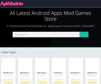 Apkmodinfo.com(The Best Mod Apk Downloader Site) Screenshot