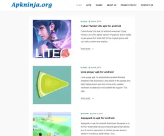Apkninja.org(Apps & games on pc download guides) Screenshot