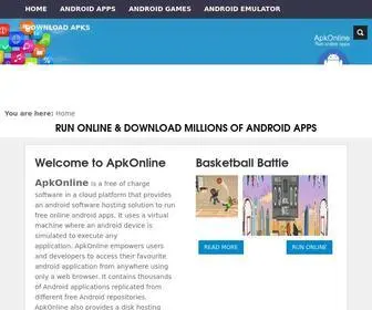 Apkonline.net(Android online emulator) Screenshot