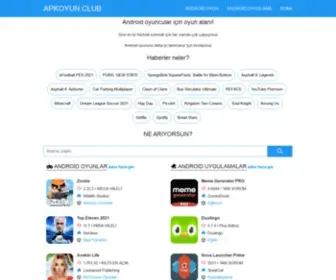 Apkoyun.club(Android için MOD APK Oyunlar ve Premium Uygulamaları İndirin) Screenshot