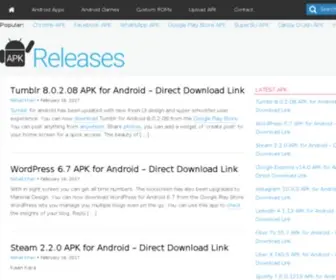 Apkreleases.com(APK Releases) Screenshot
