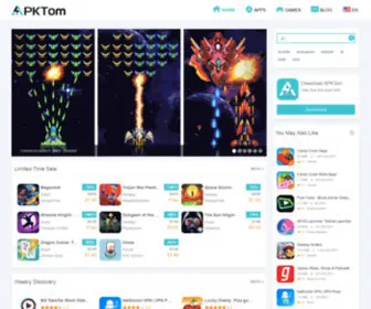 Apktom.com(Get the Best Android Games & Apps) Screenshot