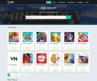 Apkvenom.com(Apk Venom) Screenshot