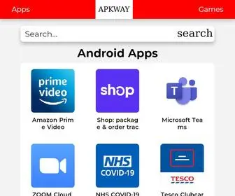 Apkway.net(Download All Android Apps and Games (APK Files)) Screenshot