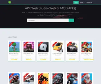 Apkwebstudio.com(APK Web Studio) Screenshot