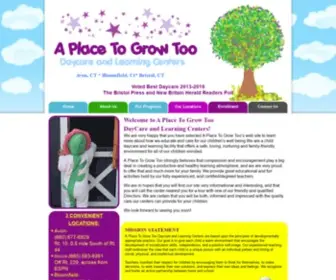 Aplacetogrowtoollc.com(A Place to Grow Too) Screenshot