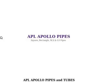 Aplapollosquarepipes.com(APL APOLLO PIPES) Screenshot