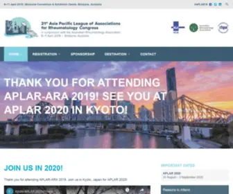 Aplar2019.com(Aplar 2019) Screenshot