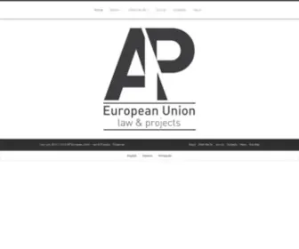 Aplawprojects.com(Law & Projects) Screenshot