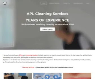 Aplcleaning.uk(Office Cleaning Rochdale) Screenshot