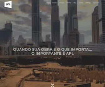 APL.eng.br(Geotecnia, Fundações e Concreto) Screenshot