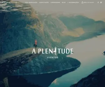 Aplenitude.com.br(A Plenitude) Screenshot