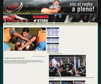 Aplenorugby.com.ar(A Pleno Rugby) Screenshot