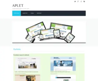 Aplet.pl(Studio projektowania witryn APLET) Screenshot