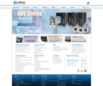 Aplextec.com(Smart Industry Enabler) Screenshot