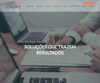 Aplicare.com.br(Consultoria, assessoria e treinamento) Screenshot