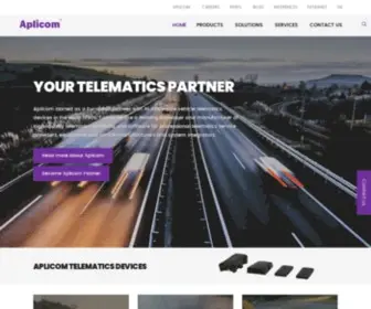 Aplicom.com(Your Telematics Partner) Screenshot
