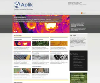 Aplik.com(Research and Applied Technologies) Screenshot