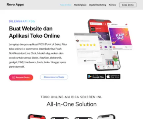 Aplikasirevo.com(Jasa Developer Buat Aplikasi Android iOS dan Website) Screenshot