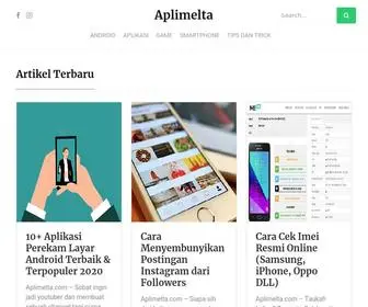 Aplimelta.com(Sharing Pengalaman dengan Nyaman) Screenshot