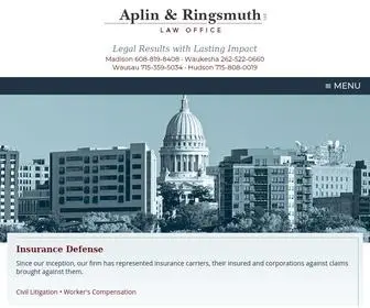 Aplinringsmuth.com(Aplin & Ringsmuth) Screenshot