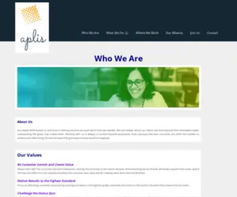 Aplisconsulting.com(Aplis Solutions) Screenshot